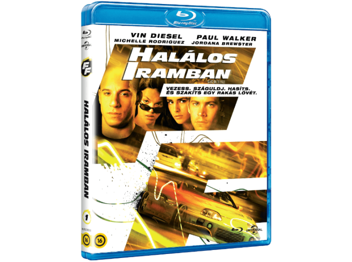 Halálos iramban Blu-ray