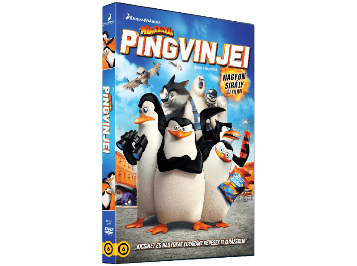 A Madagaszkár pingvinjei DVD