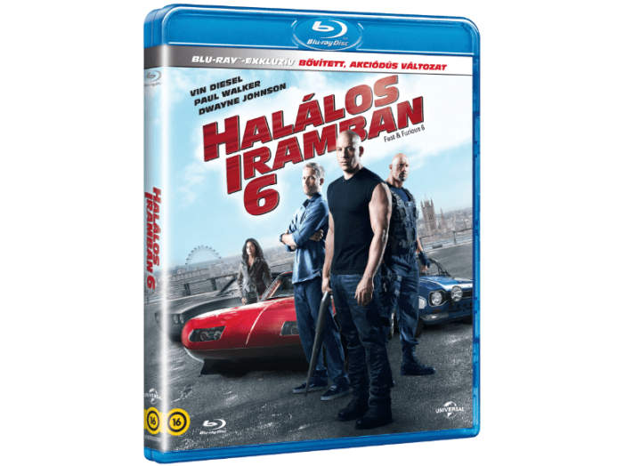 Halálos iramban 6. (mozi és bővített változat) Blu-ray