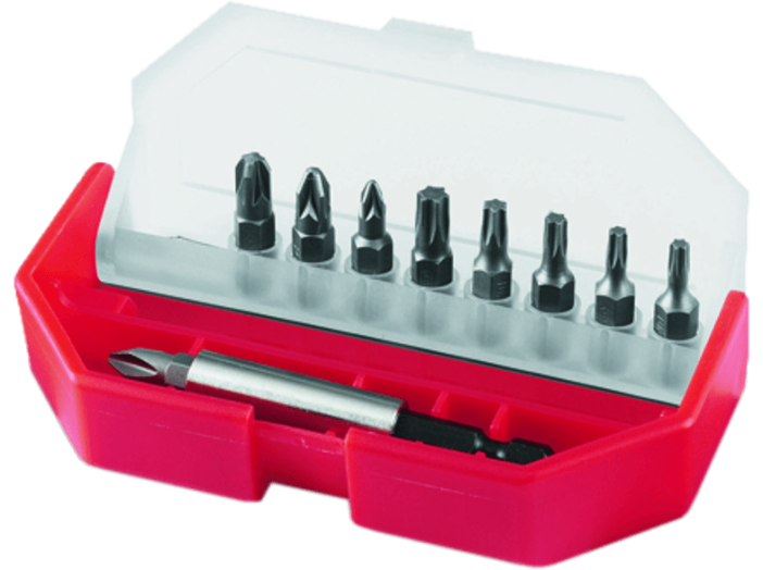 BIT KÉSZLET TORX+PH 10 RÉSZES