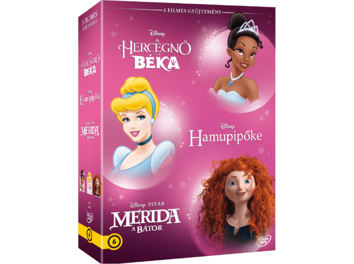 Disney hősnők díszdoboz 4. DVD