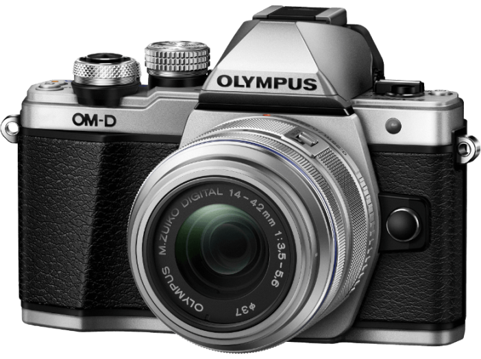 E-M10 Mark II ezüst + EZ-M1442 II R ezüst Kit