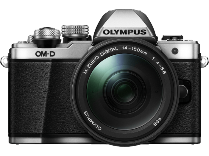 E-M10 Mark II ezüst + EZ-M1415 fekete Kit