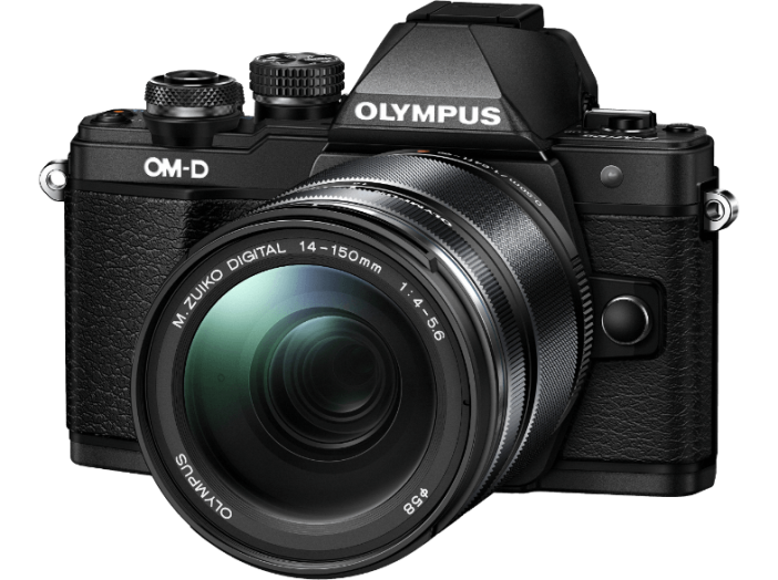 E-M10 Mark II fekete + EZ-M1415 fekete Kit
