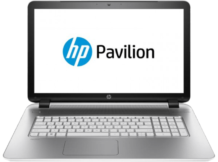 Pavilion 17 fehér notebook L5Y98EA (17,3"/AMD/4GB/500GB/Windows 8.1)