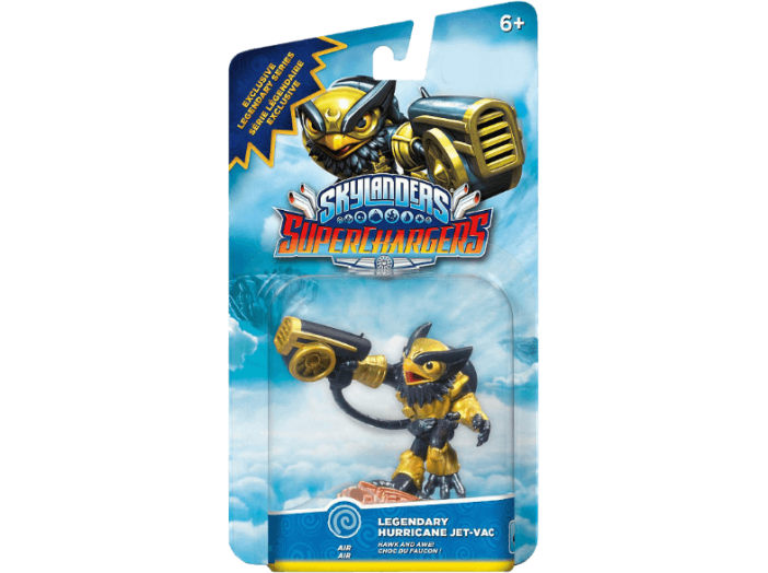 Skylanders SuperChargers: Legendary Hurricane Jet-Vac (játékfigura)