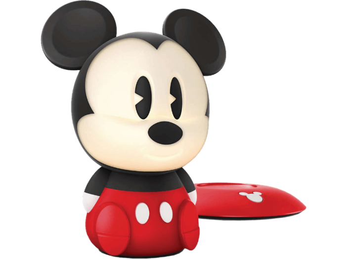 Mickey egér -indukciósan tölthető, akkumulátoros, puha, LED-es éjszakai fény, kapcsoló automatika