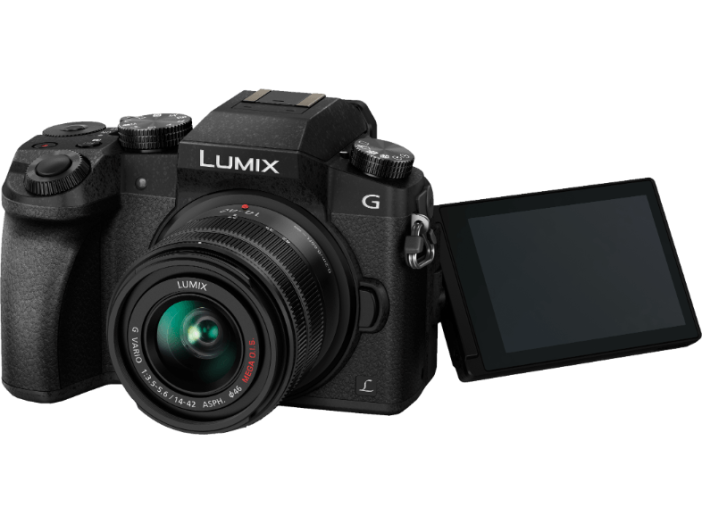 Lumix DMC-G7KEG-K + 14-42 mm Kit fekete