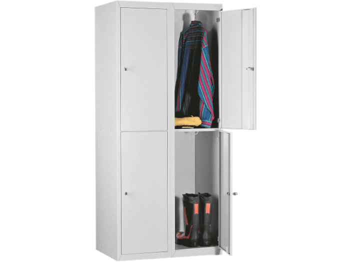 Öltözőszekrény 2x2 ajtós 50x60x180