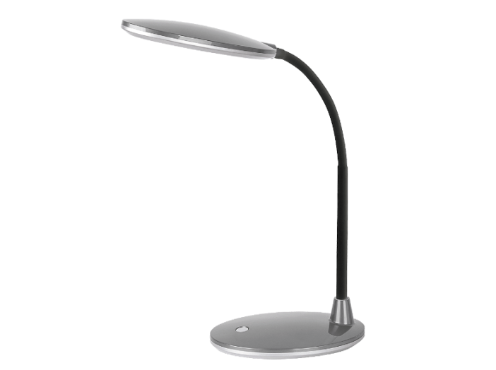 4297 Oliver, íróasztali lámpa, LED 5W, ezüst