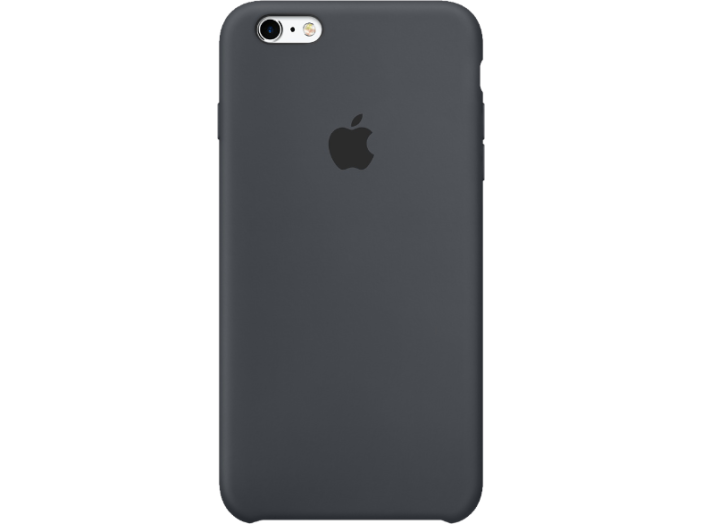 iPhone 6S Plus szilikon tok charcoal gray (MKXJ2)