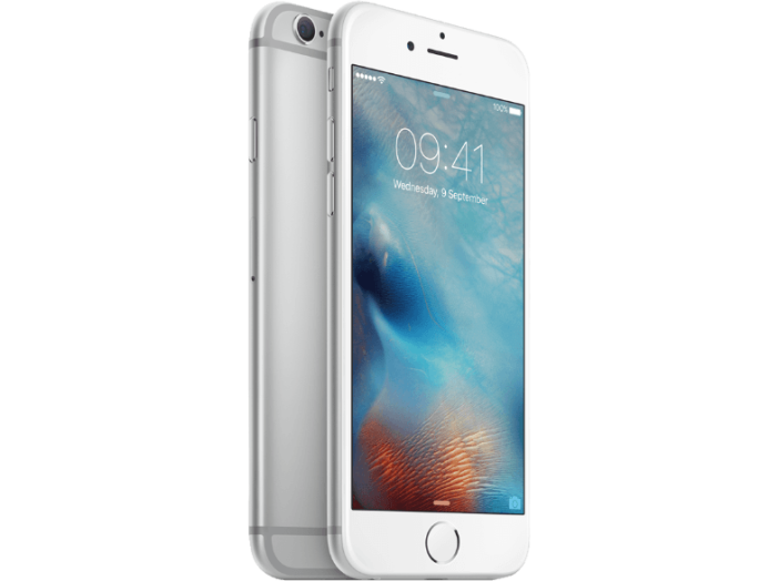 iPhone 6S 128GB ezüst kártyafüggetlen okostelefon