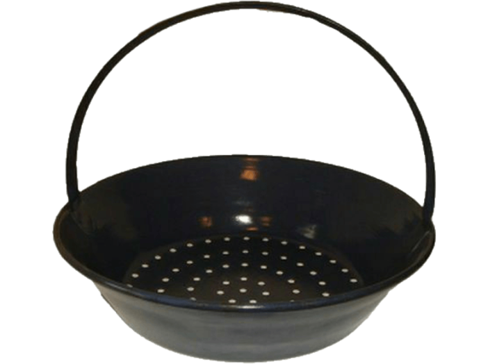 10236 Zománcozott hurkaabáló kosár, 50 cm