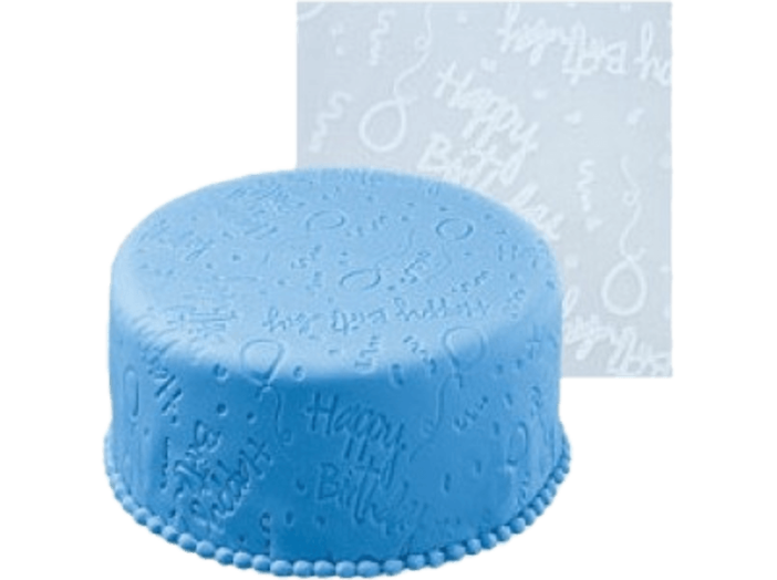 14452 Marcipán és fondant textúra lap, 51x51 cm
