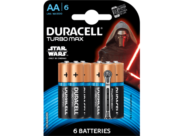 TURBOMAX AA ceruzaelem, 6 db