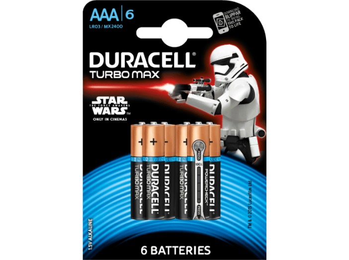 TURBOMAX AAA mini ceruzaelem, 6 db