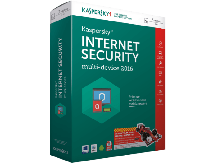 Internet Security 2016 (3 felhasználó) PC + 1 ingyenes licensz