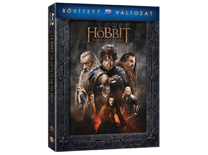 A Hobbit - Az öt sereg csatája (Bővített változat) Blu-ray