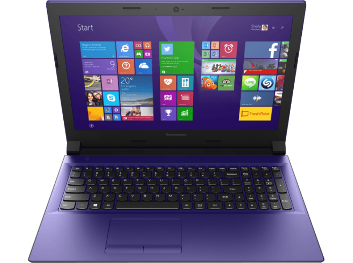 IdeaPad 305 lila notebook 80NK0030HV (15,6"/Pentium/4GB/500GB/Windows 8.1)
