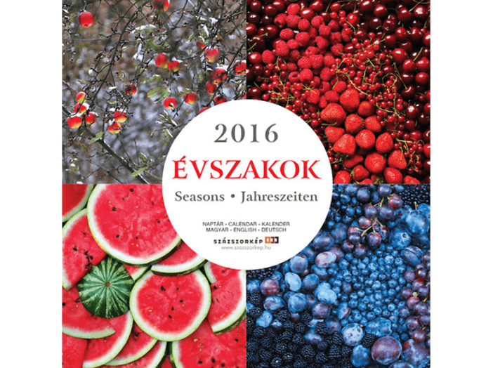 Naptár Évszakok 2016 30 x 30 cm