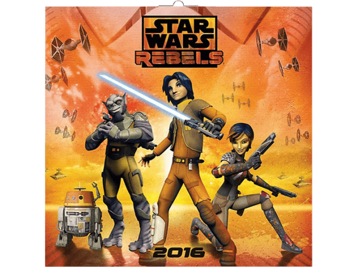 Naptár Star Wars Rebels 2016 21 x 21 cm