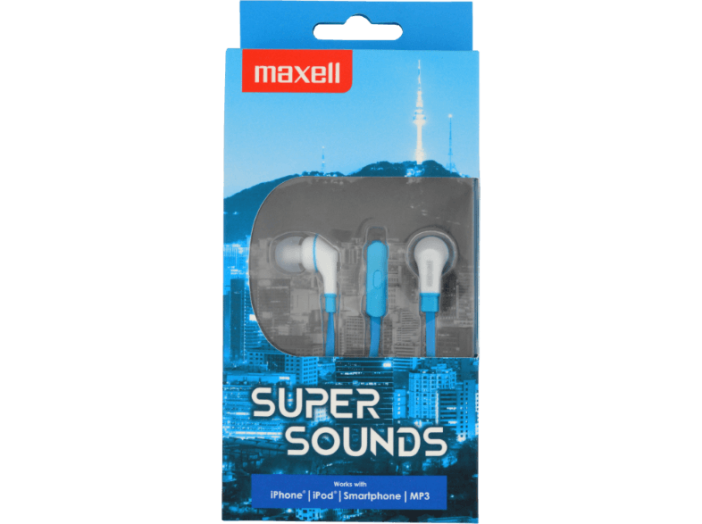303735.00.CN SUPERSOUND fülhallgató, kék
