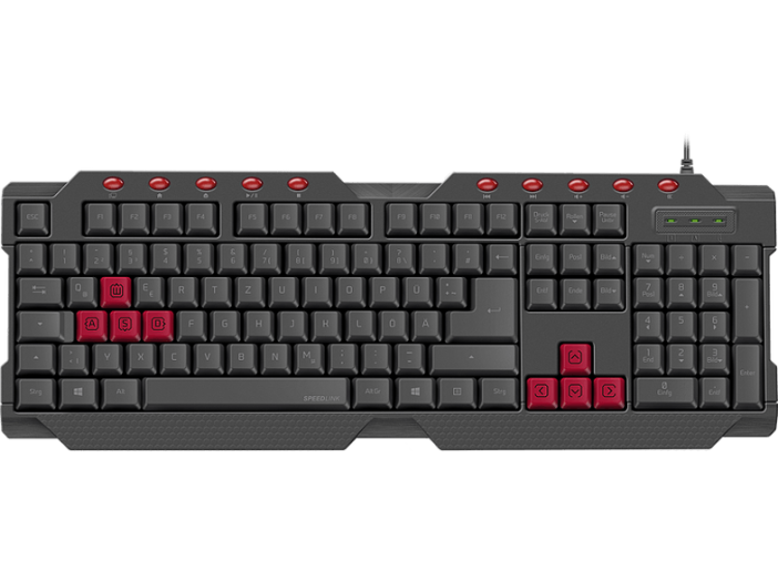 Ferus fekete gaming billentyűzet (SL-670000-BK-HU)