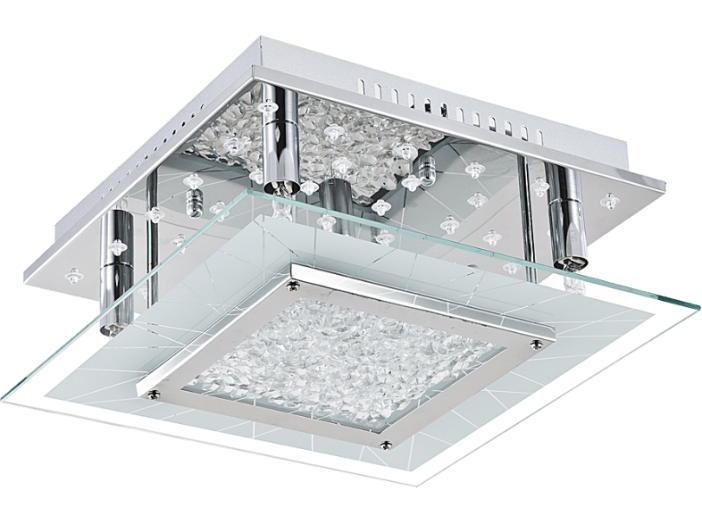 2438 Memphis, mennyezeti lámpa, G9 5x MAX 33WLED 2,65W, króm