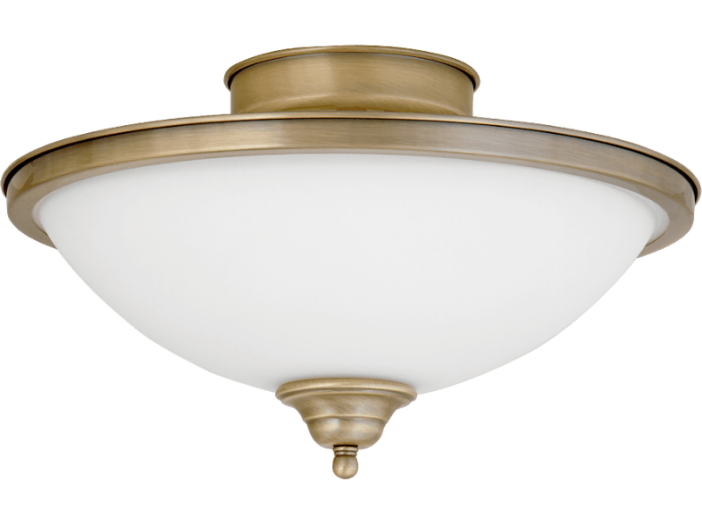 2759 Elisett, mennyezeti lámpa, E14 2x MAX 40W, bronz/ fehér