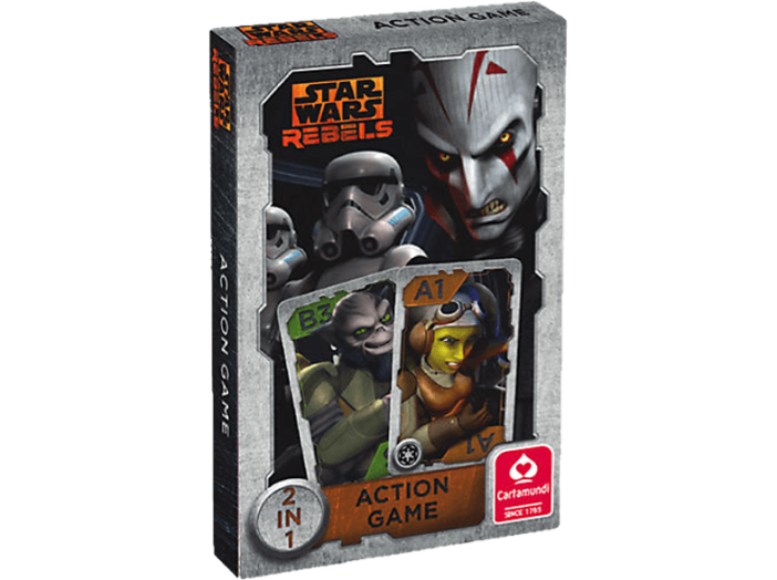 Star Wars: Rebels 2 az 1-ben akció kártya
