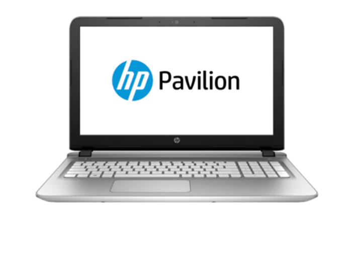 Pavilion 15 fehér notebook P1E87EA (15,6" Full HD IPS/Core i3/4GB/1TB/R7 M360 2GB VGA/DOS)