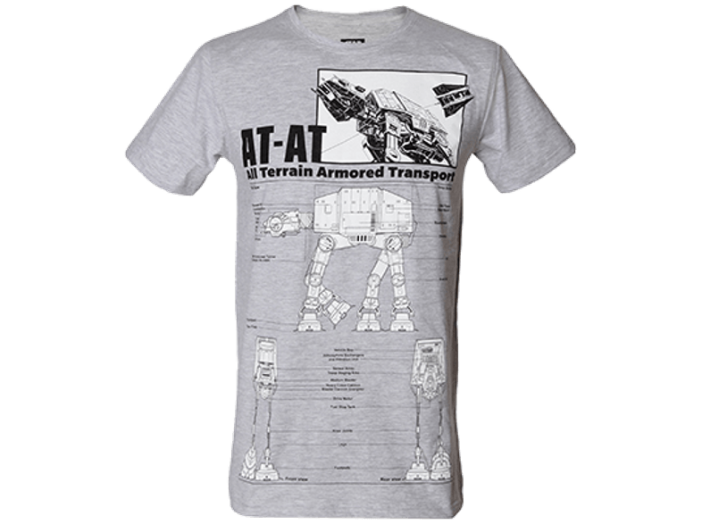Csillagok háborúja - Birodalmi Lépegető T-Shirt M