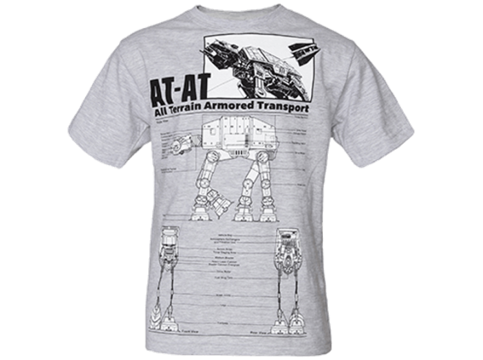 Csillagok háborúja - Birodalmi Lépegető T-Shirt Gyerek 116-122