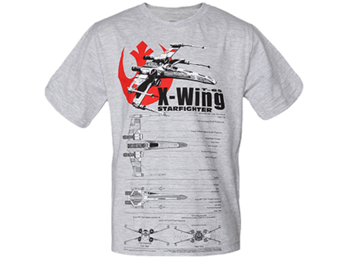 Csillagok háborúja - X-Wing Starfighter T-Shirt Gyerek 140-146