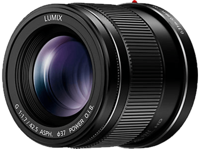 Lumix G 42.5mm /f 1.7 POWER O.I.S. objektív (H-HS043E-K)