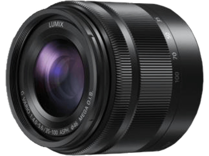 Lumix G Vario 35-100mm /f 4-5.6 MEGA O.I.S. objektív (H-FS35100E-K)