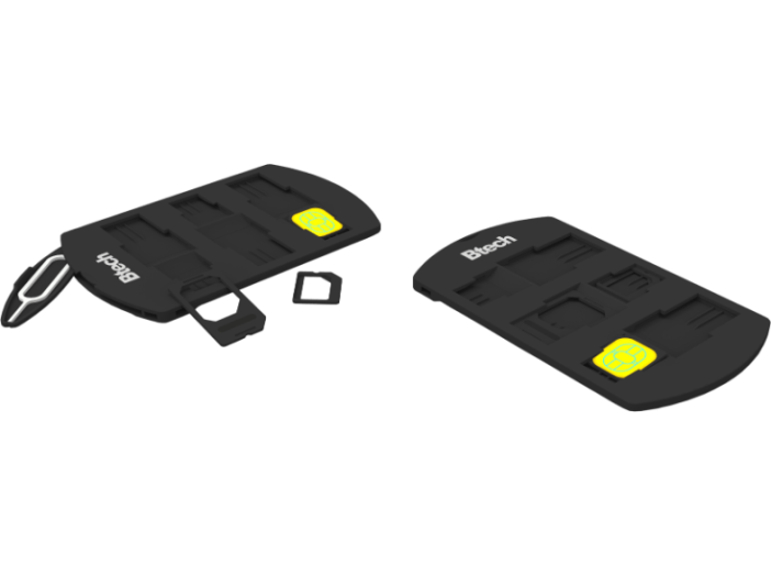 SIM kártya tartó fekete (BSH-7010)