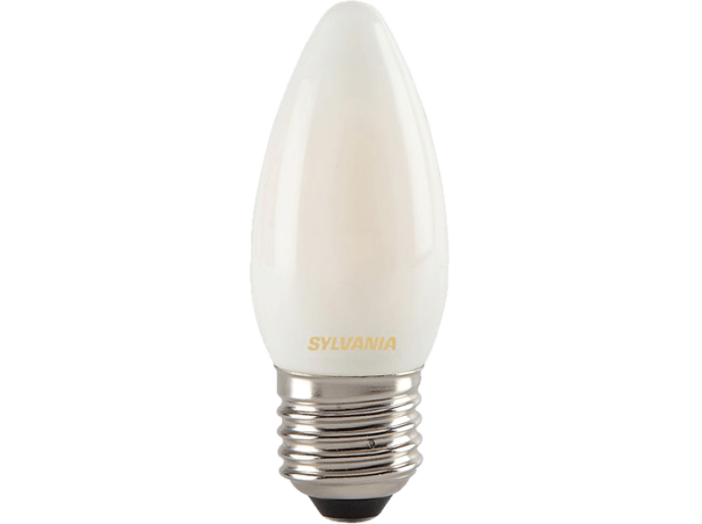 TOLEDO Retro LED gyertya 4W E27 400LM opál