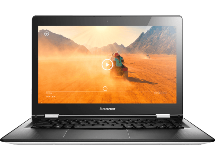 IdeaPad Yoga 500 fehér notebook 80N4012HHV (14" Full HD touch/Core i3/4GB/128GB SSD/Windows 10)