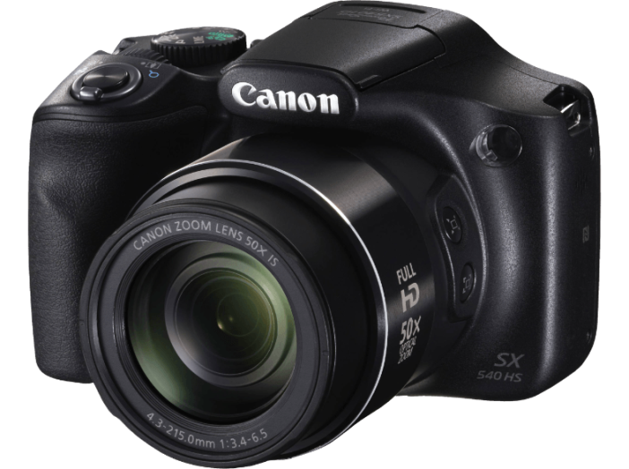 PowerShot SX540 fekete HS digitális fényképezőgép
