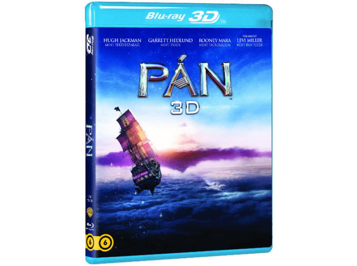 Pán 3D Blu-ray+Blu-ray