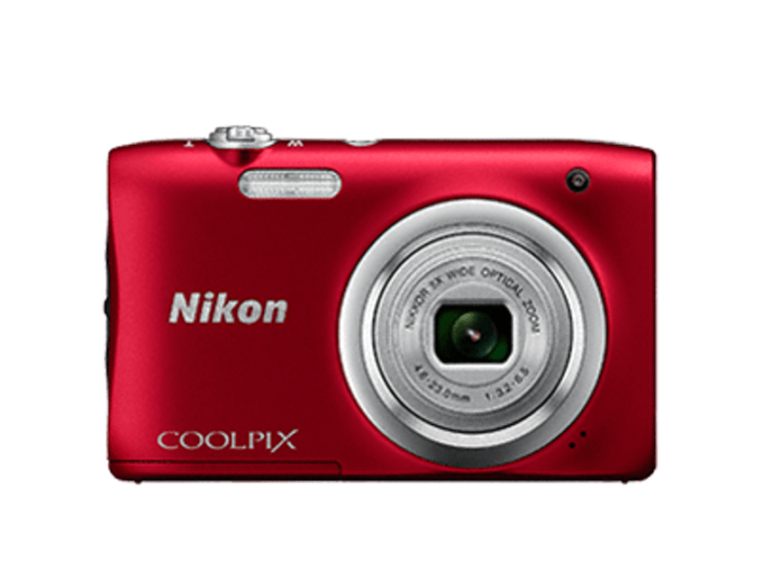 Coolpix A100 vörös digitális fényképezőgép