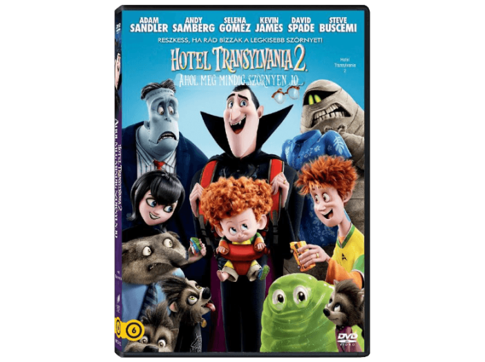 Hotel Transylvania 2. - Ahol még mindig szörnyen jó DVD