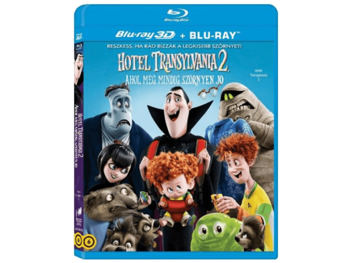Hotel Transylvania 2. - Ahol még mindig szörnyen jó 3D Blu-ray+Blu-ray