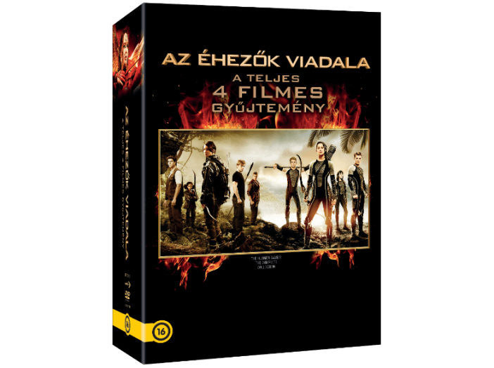 Az Éhezők Viadala - A teljes 4 filmes gyűjtemény DVD