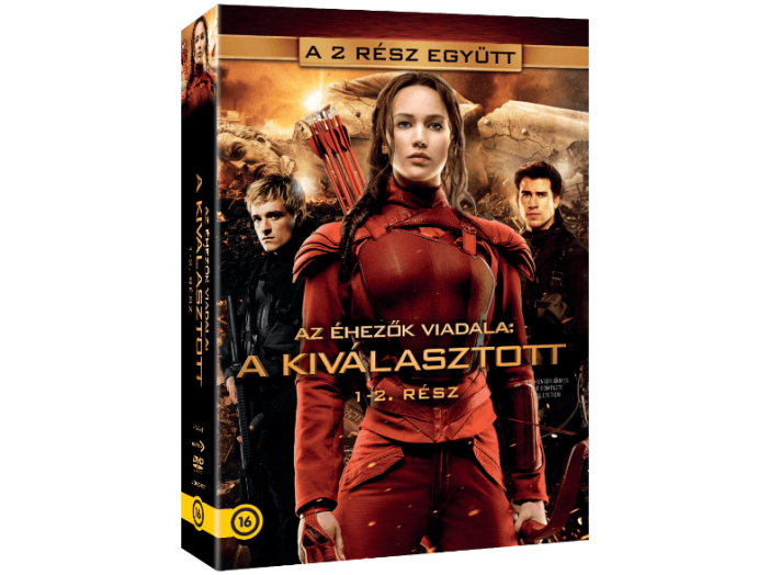 Az Éhezők Viadala - A kiválasztott 1-2. rész DVD