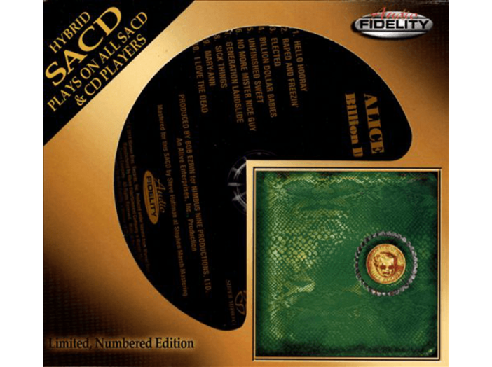 Billion Dollar Babies (Limited Numbered Edition) SACD