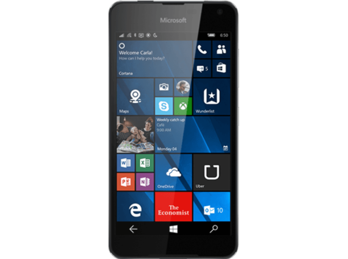 Lumia 650 SS fekete kártyafüggetlen okostelefon