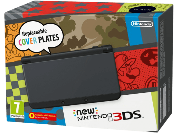 Nintendo 3DS fekete