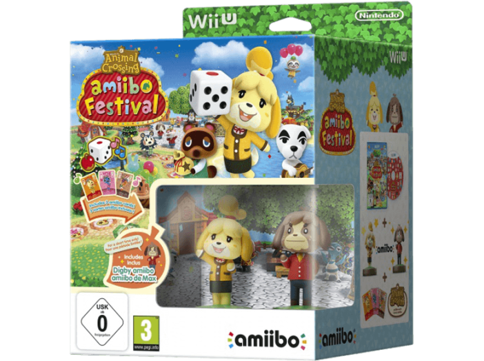 Animal Crossing: Happy Home Designer + 2 amiibo figura + 3 amiibo kártya (Wii U)